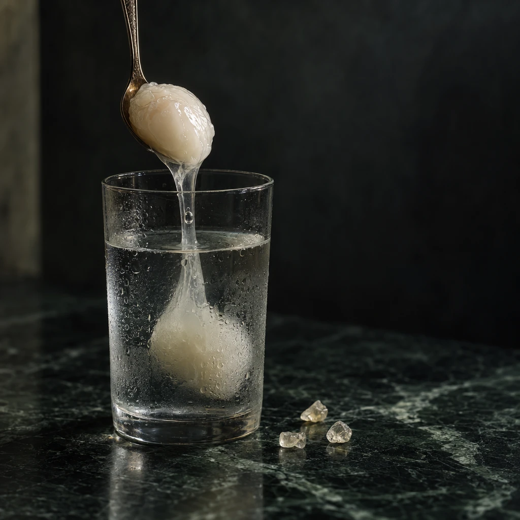 The Tree Resin That Makes Dessert Chew Back