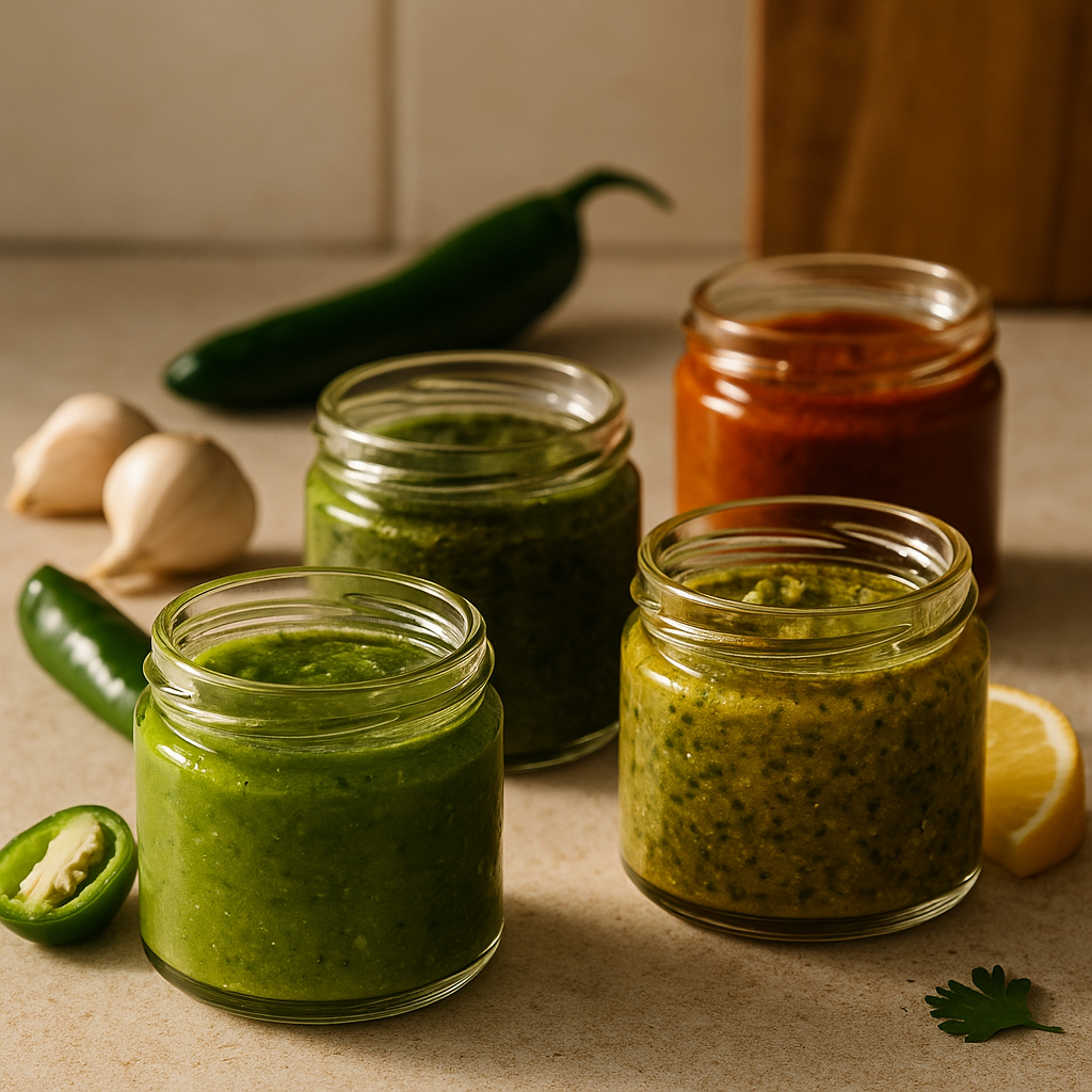 One Blender, Four Jobs: Epis, Green Seasoning, Chermoula, and Recado Rojo
